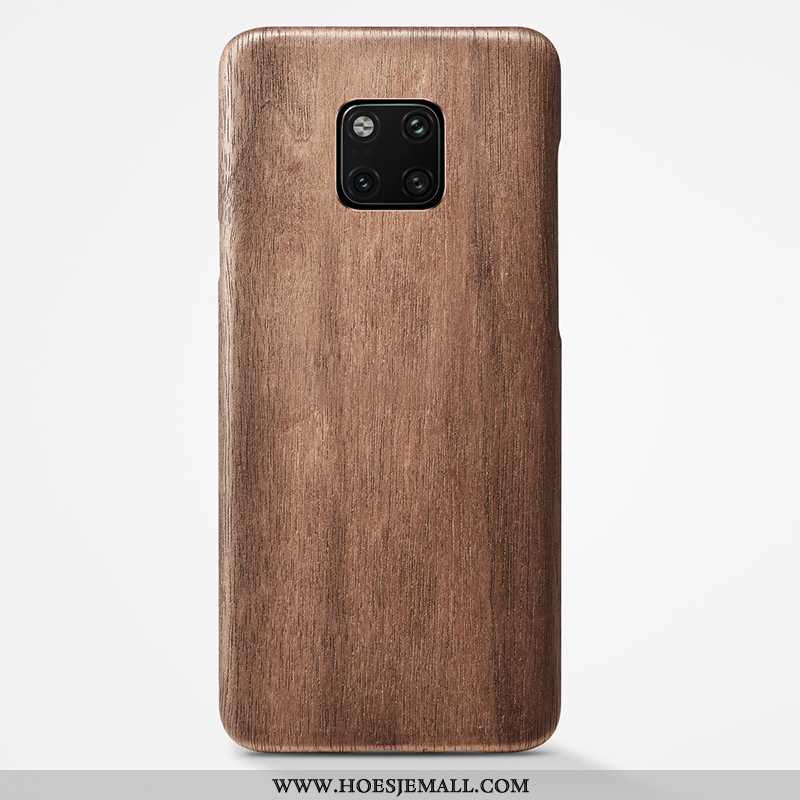 Hoes Huawei Mate 20 Pro Persoonlijk Hout Bescherming Schrobben All Inclusive Super Khaki