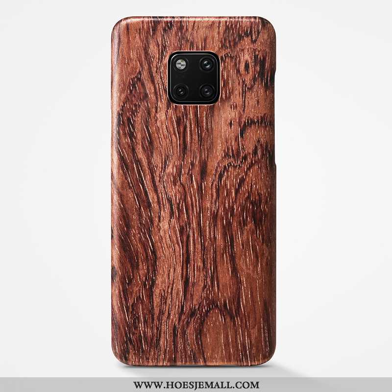 Hoes Huawei Mate 20 Pro Persoonlijk Hout Bescherming Schrobben All Inclusive Super Khaki