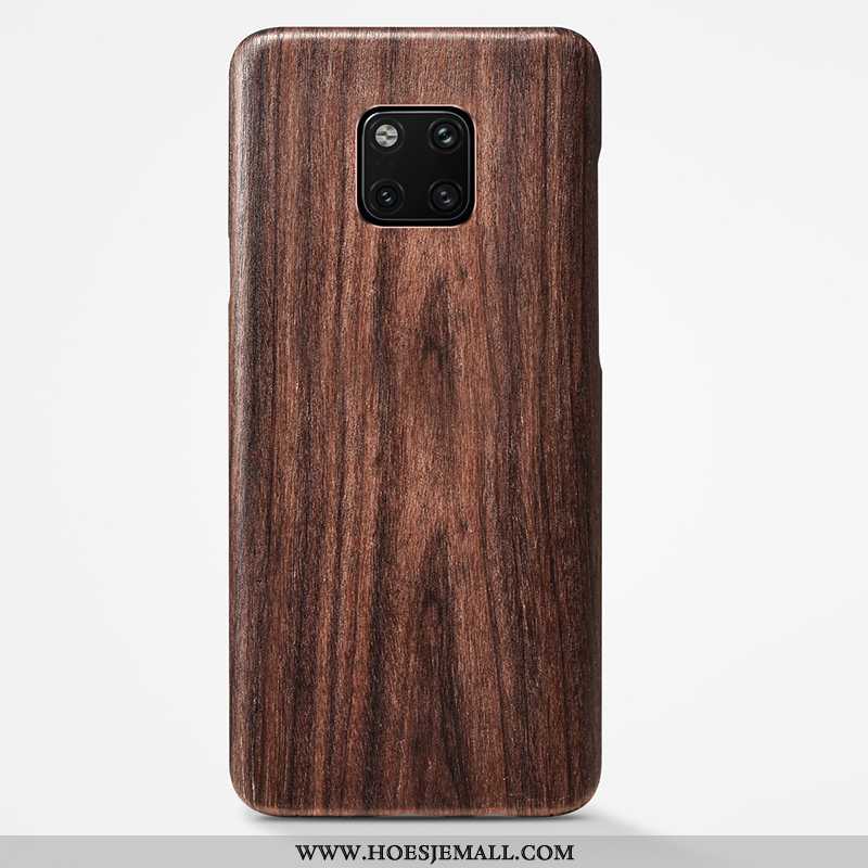 Hoes Huawei Mate 20 Pro Persoonlijk Hout Bescherming Schrobben All Inclusive Super Khaki