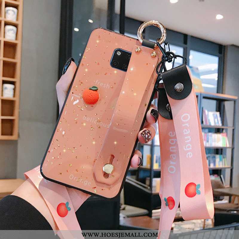 Hoesje Huawei Mate 20 Pro Hanger Scheppend All Inclusive Eenvoudige Anti-fall Koe Net Red Groen