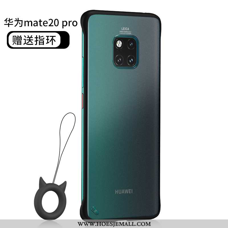 Hoes Huawei Mate 20 Pro Persoonlijk Spotprent Dun Schrobben Super Net Red Doorzichtig Zwarte