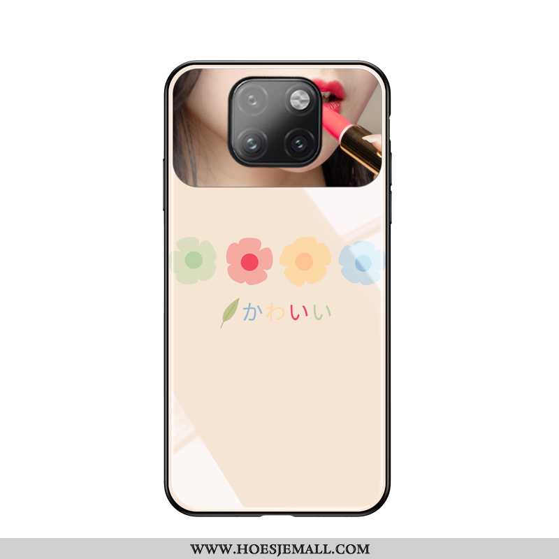 Hoes Huawei Mate 20 Pro Persoonlijk Scheppend Trend Mode Hanger Roze Mobiele Telefoon