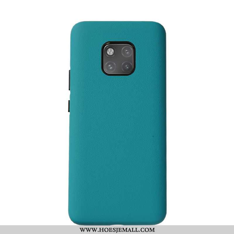 Hoesje Huawei Mate 20 Rs Leer Trend Mobiele Telefoon Echt Leer Persoonlijk Bescherming Koe Purper