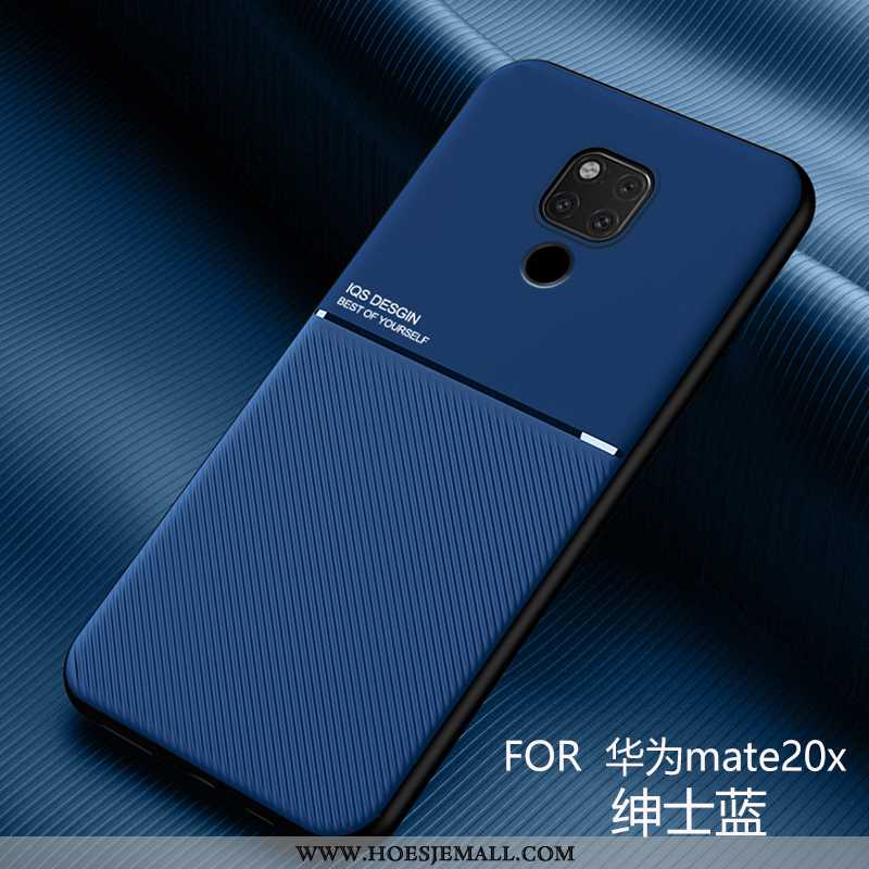 Hoes Huawei Mate 20 X Patroon Trend All Inclusive Persoonlijk Hoesje Siliconen Rood