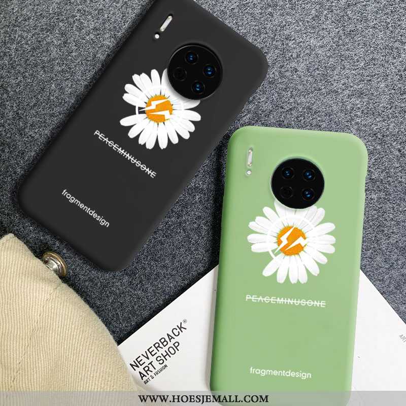 Hoesje Huawei Mate 30 Scheppend Mooie Mobiele Telefoon Zacht Eenvoudige Groen