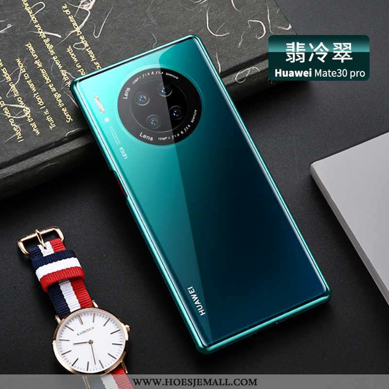 Hoes Huawei Mate 30 Pro Super Dun Bescherming Hoesje Purper Anti-fall Hard