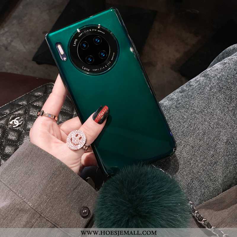Hoesje Huawei Mate 30 Pro Pluche Persoonlijk Mobiele Telefoon Net Red Scheppend Trend Groen