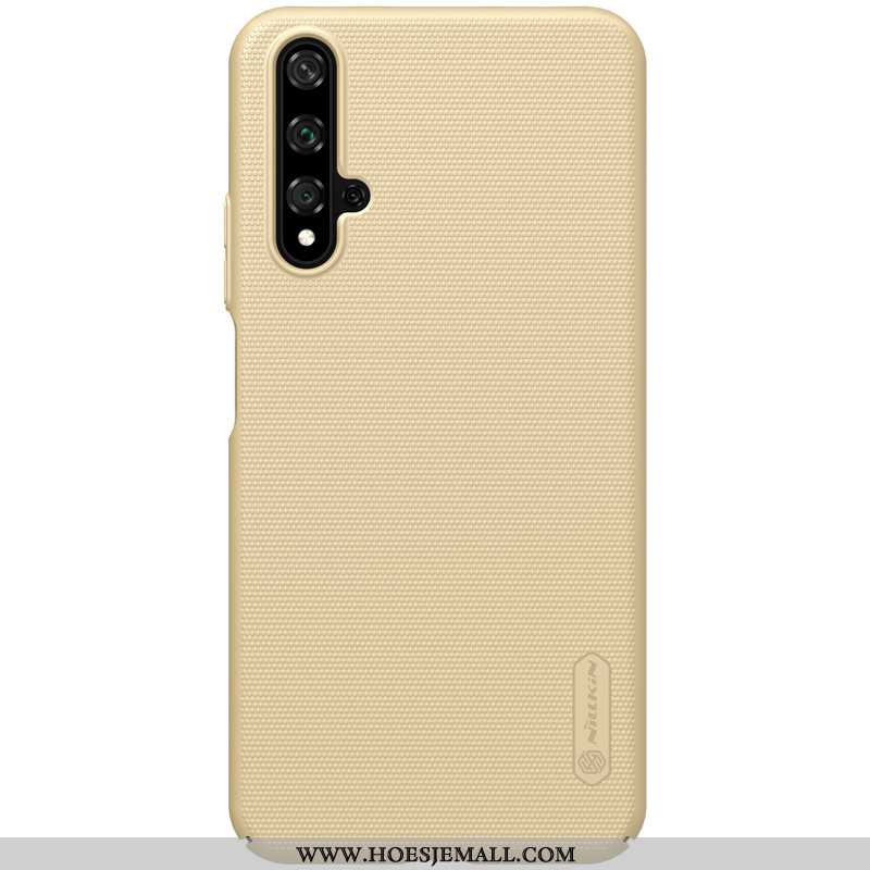 Hoes Huawei Nova 5t Schrobben Dun Mobiele Telefoon All Inclusive Hard Anti-fall Gouden