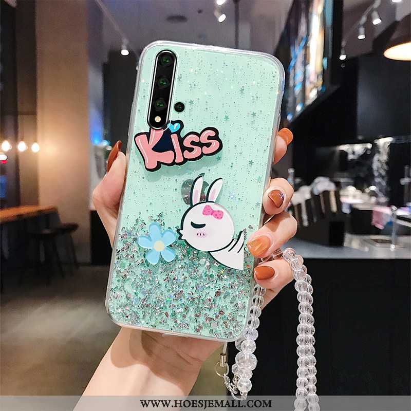 Hoes Huawei Nova 5t Siliconen Bescherming Wit All Inclusive Mobiele Telefoon Hoesje Zacht Witte