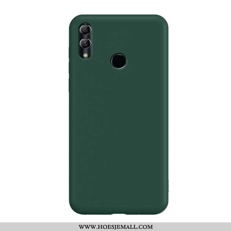 Hoesje Huawei P Smart 2020 Skärmskydd Bescherming Trend Hoes Groen Zacht Tempereren