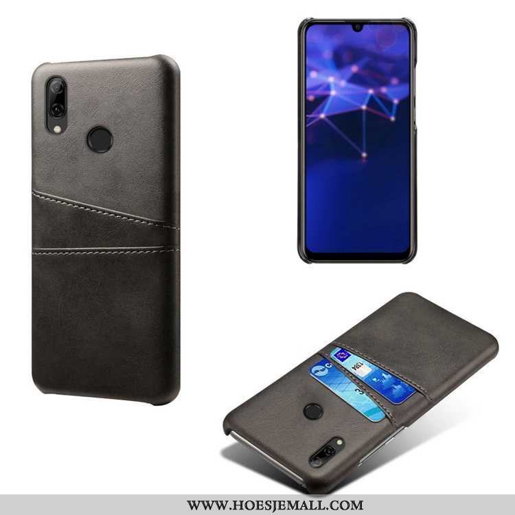 Hoesje Huawei P Smart 2020 Leer Patroon 2020 Mobiele Telefoon Koe Groen