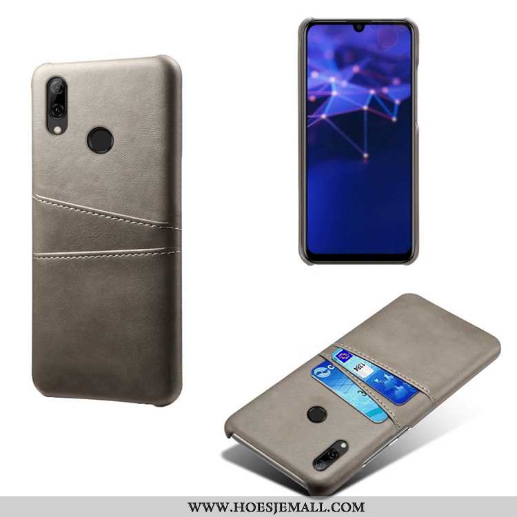 Hoesje Huawei P Smart 2020 Leer Patroon 2020 Mobiele Telefoon Koe Groen