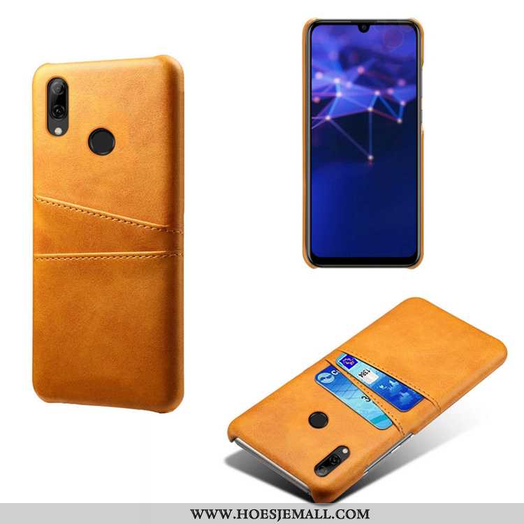 Hoesje Huawei P Smart 2020 Leer Patroon 2020 Mobiele Telefoon Koe Groen