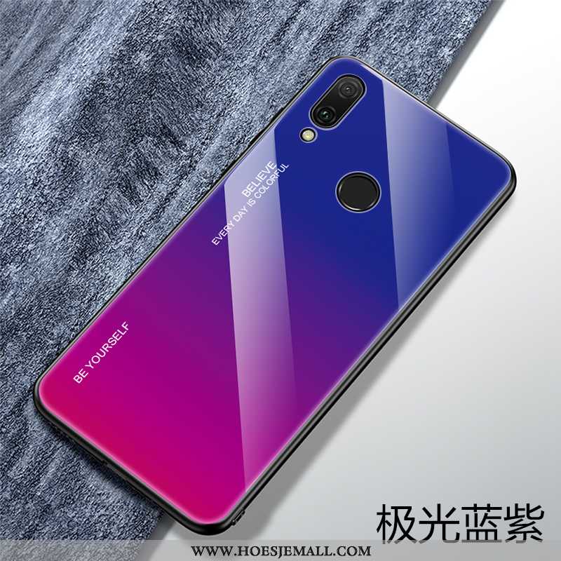 Hoes Huawei P Smart 2020 Trend Zacht Anti-fall Blauw Scheppend All Inclusive Blauwe