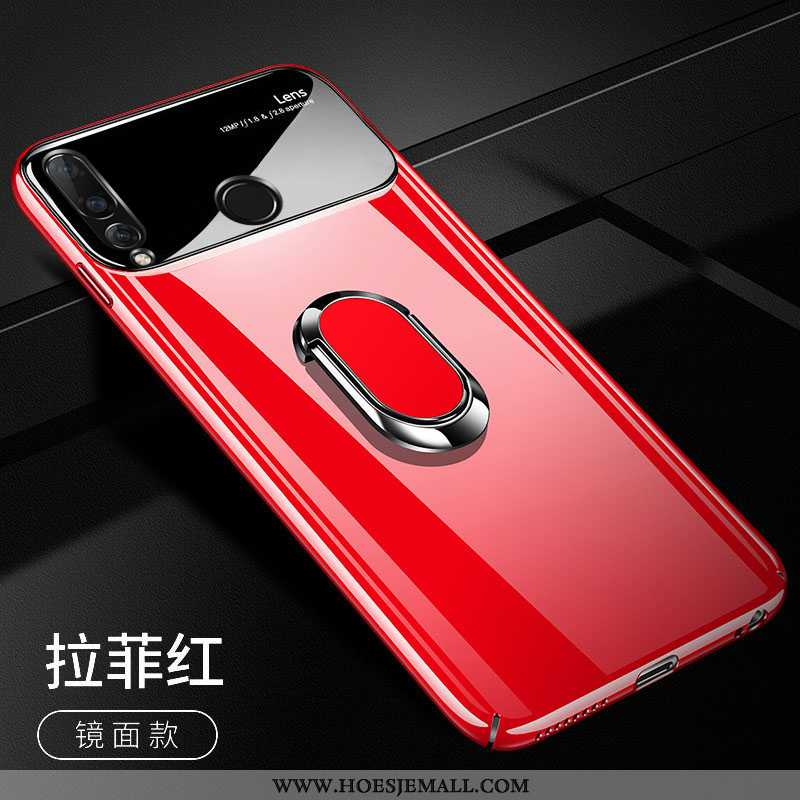 Hoesje Huawei P Smart+ 2020 Trend Super Mobiele Telefoon Hoes Glas Bescherming Rood