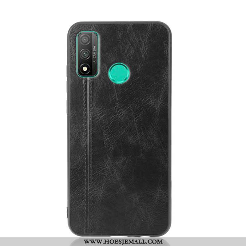 Hoesje Huawei P Smart 2020 Patroon Bescherming Mini Koe Mobiele Telefoon Grijs