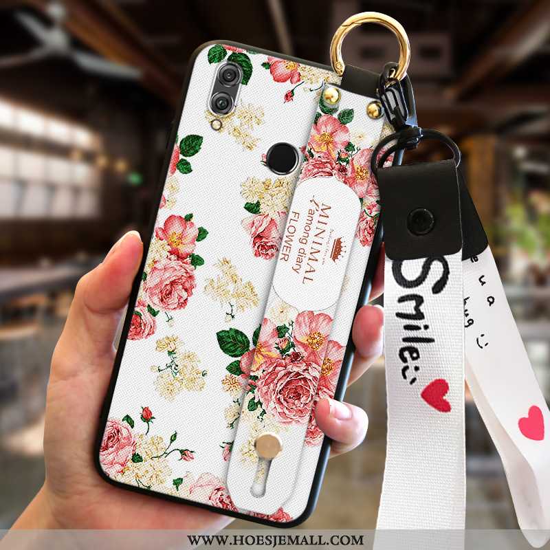 Hoesje Huawei P Smart+ Mode Persoonlijk Hoes Anti-fall Trend Roze Mobiele Telefoon