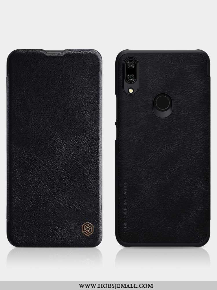 Hoesje Huawei P Smart Z Leren Mobiele Telefoon Rood