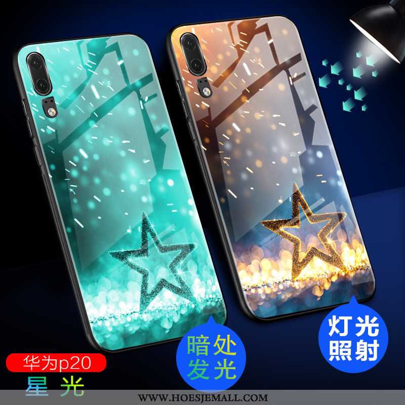 Hoes Huawei P20 Bescherming Glas Super Anti-fall Hoesje Hoge Groen