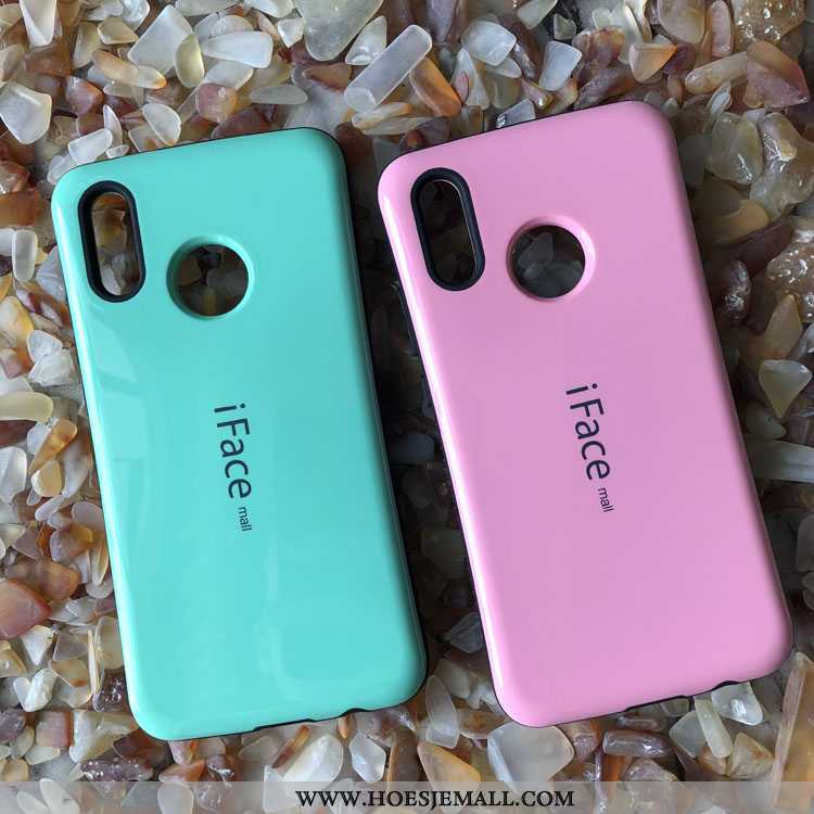 Hoes Huawei P20 Lite Mobiele Telefoon Anti-fall All Inclusive Hoesje Roze Hard