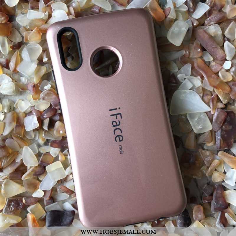 Hoes Huawei P20 Lite Mobiele Telefoon Anti-fall All Inclusive Hoesje Roze Hard