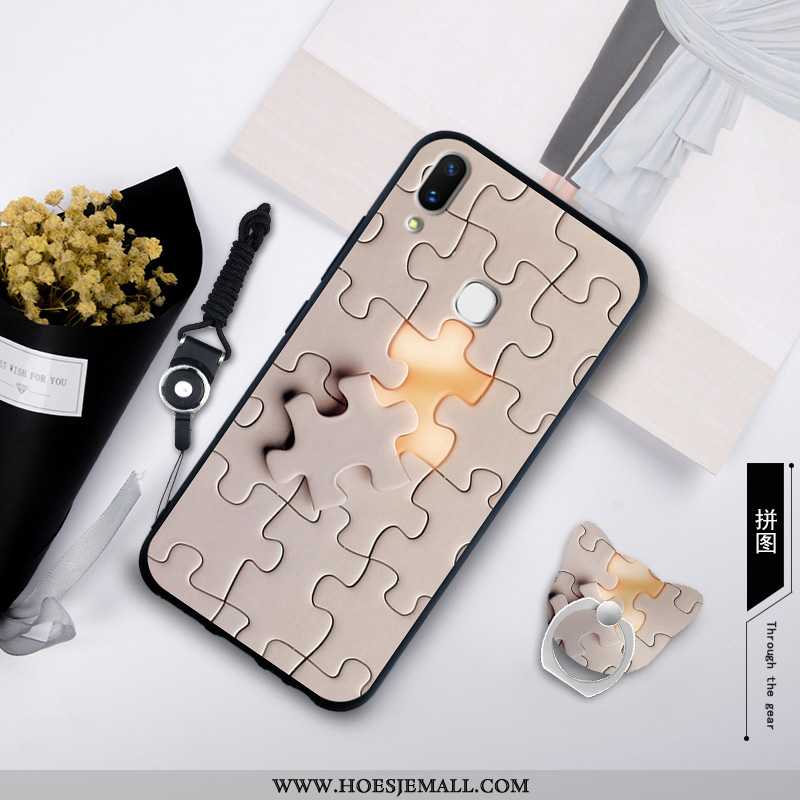 Hoes Huawei P20 Lite Trend Zacht Hanger Siliconen Tempereren All Inclusive Kleur