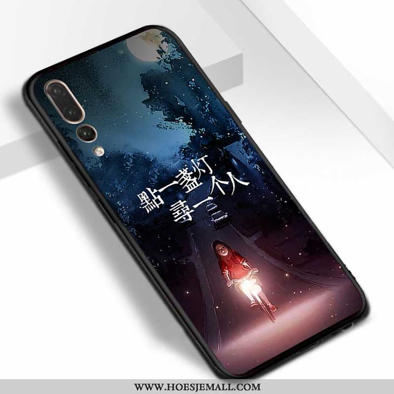 Hoes Huawei P20 Pro Spotprent Trend All Inclusive Hoesje Anti-fall Persoonlijk Purper