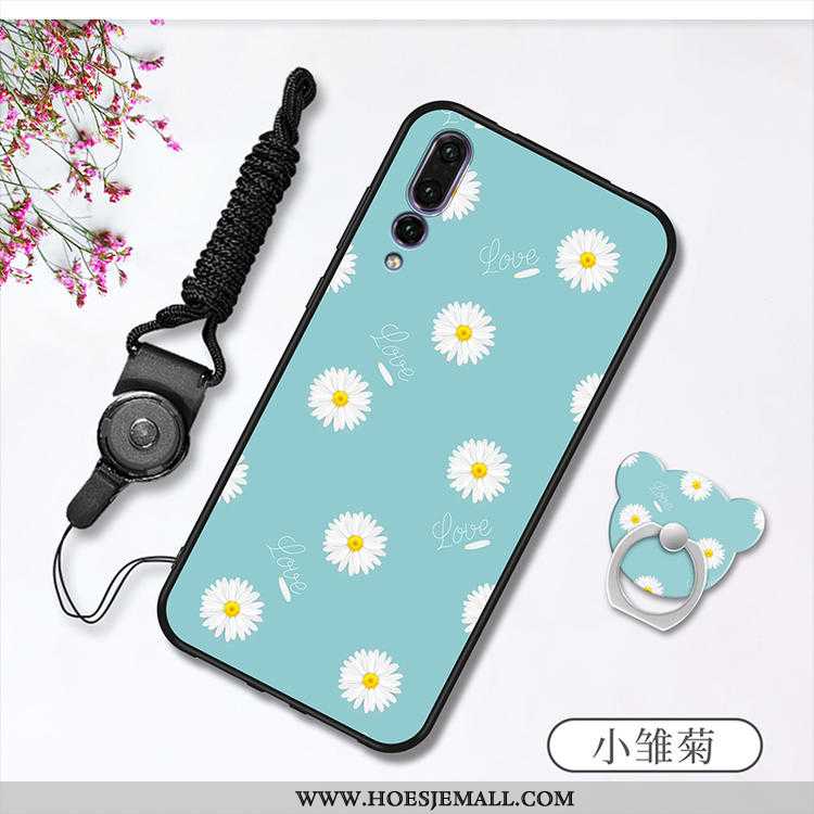 Hoesje Huawei P20 Pro Zacht Anti-fall Mobiele Telefoon Roze Hoes All Inclusive