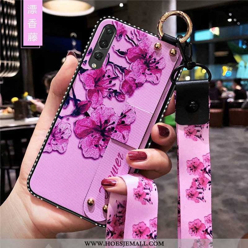 Hoes Huawei P20 Pro Zacht Siliconen Persoonlijk Mobiele Telefoon Roze Trend Anti-fall