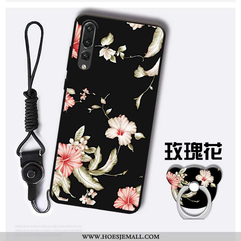 Hoes Huawei P20 Pro Spotprent Trend Hanger Mobiele Telefoon Hoesje Anti-fall Purper