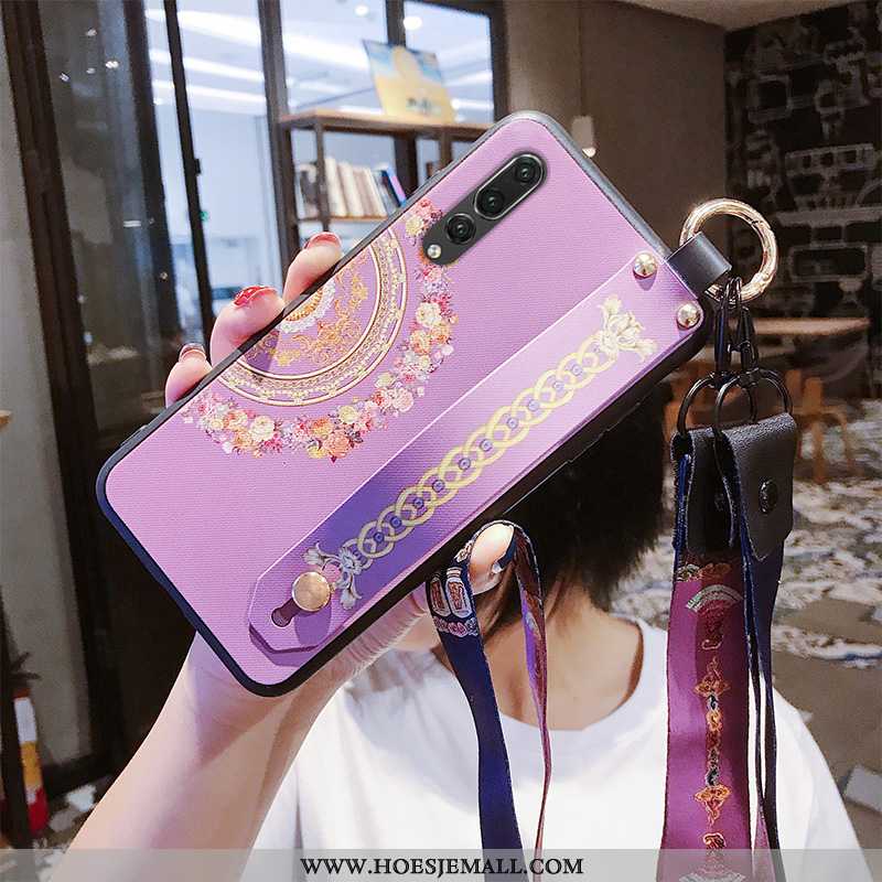 Hoesje Huawei P20 Pro Zacht Siliconen Roze Mobiele Telefoon All Inclusive Bescherming