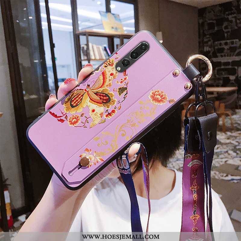 Hoesje Huawei P20 Pro Zacht Siliconen Roze Mobiele Telefoon All Inclusive Bescherming