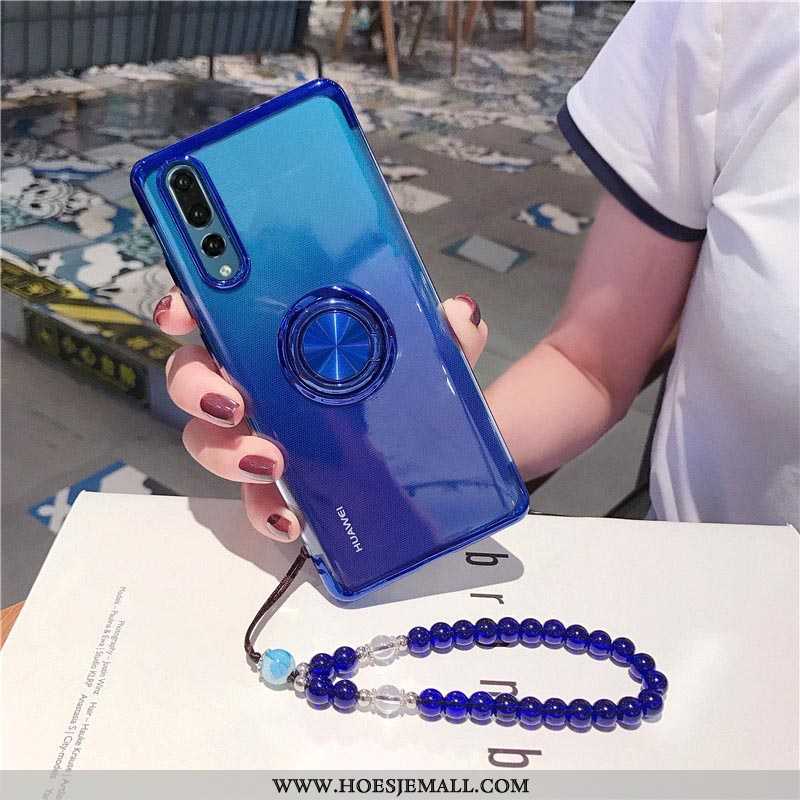 Hoes Huawei P20 Pro Scheppend Trend Persoonlijk Anti-fall Purper Zwart Mobiele Telefoon