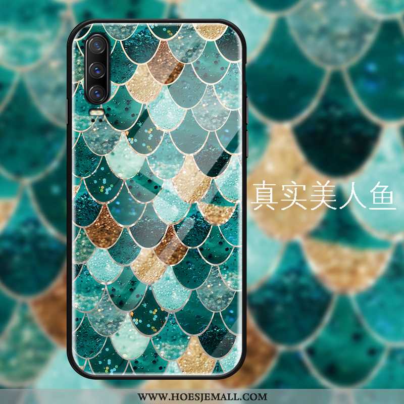 Hoes Huawei P30 Luxe Hanger Persoonlijk Bescherming Anti-fall Mobiele Telefoon Groen