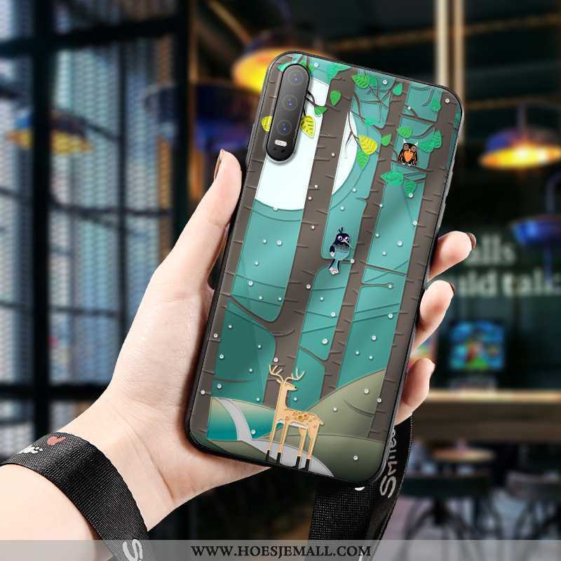 Hoes Huawei P30 Persoonlijk Scheppend Kind Hoesje Schrobben Spotprent All Inclusive Blauwe