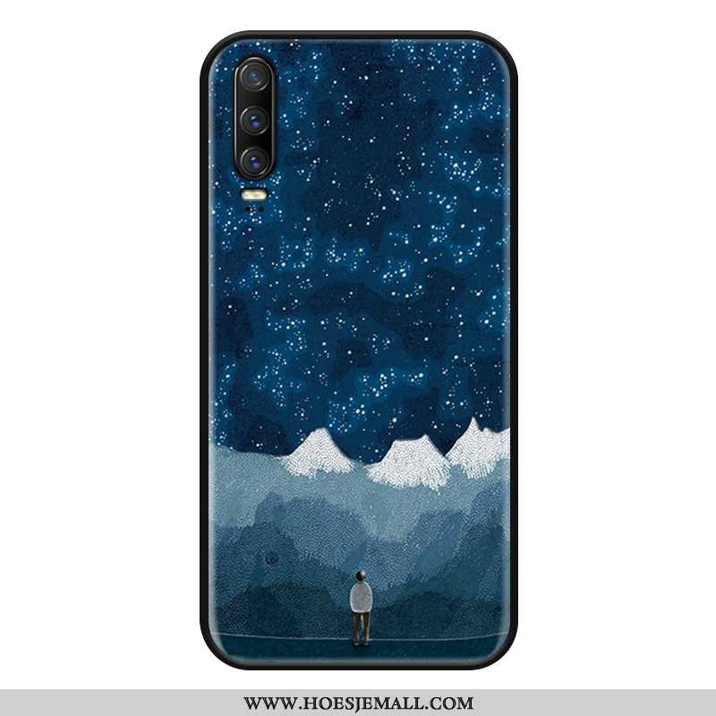 Hoesje Huawei P30 Bescherming Mode Siliconen Eenvoudige Geel Hoes Scheppend