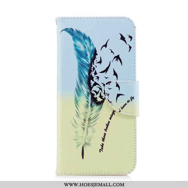 Hoes Huawei P30 Leren Hoesje Bescherming Mobiele Telefoon Kleur Folio