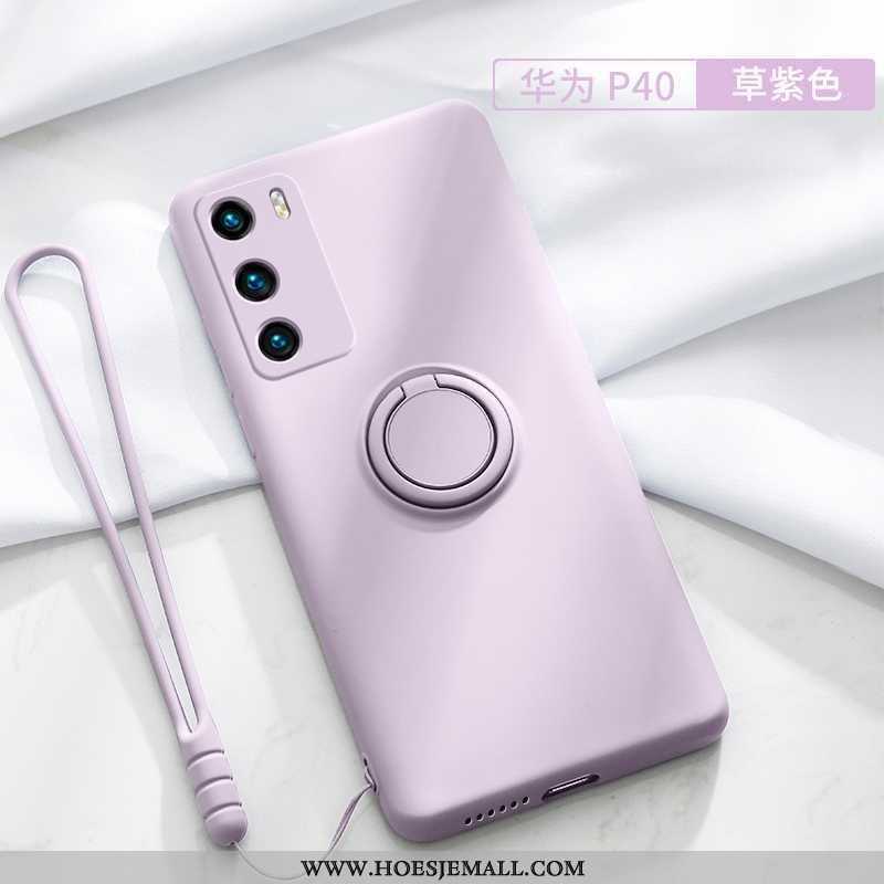 Hoes Huawei P30 Scheppend Trend Licht Dun Bescherming Siliconen Roze