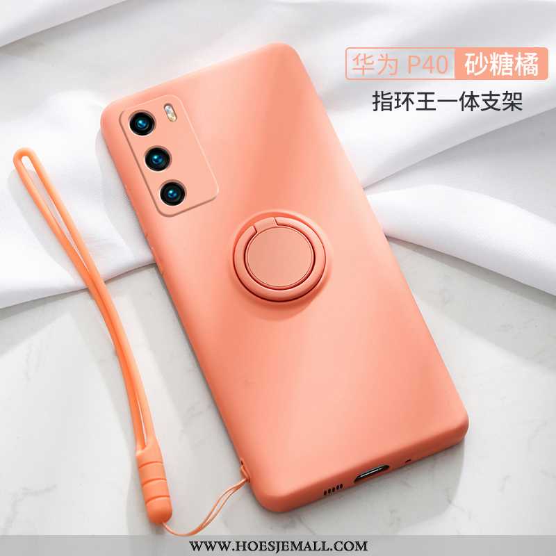 Hoes Huawei P30 Scheppend Trend Licht Dun Bescherming Siliconen Roze