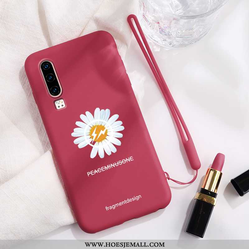 Hoesje Huawei P30 Scheppend Mooie Persoonlijk All Inclusive Dun Dragon Patroon Blauwe