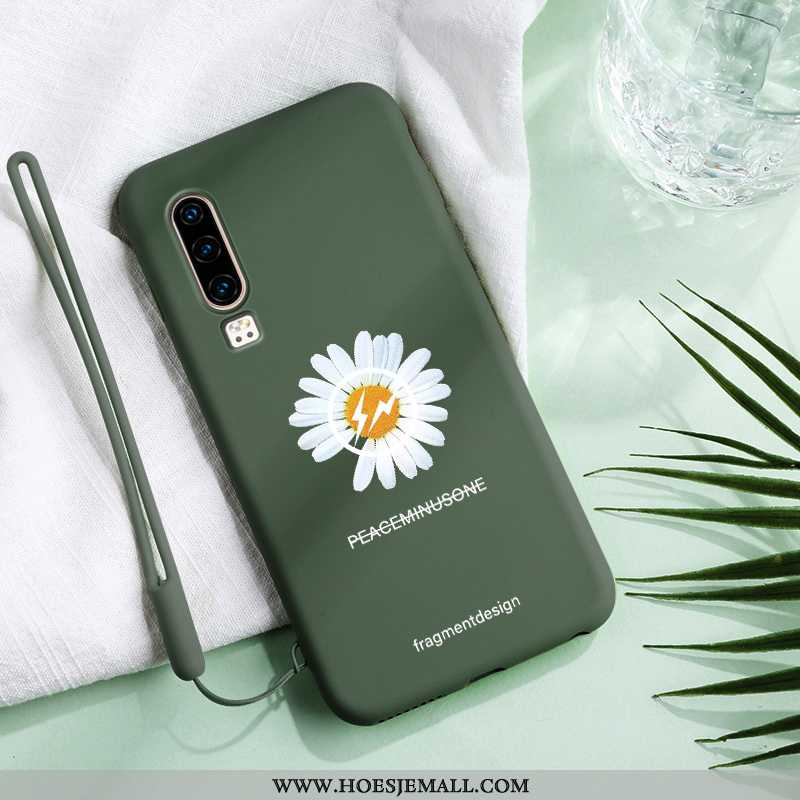 Hoesje Huawei P30 Scheppend Mooie Persoonlijk All Inclusive Dun Dragon Patroon Blauwe