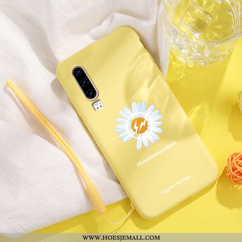 Hoesje Huawei P30 Scheppend Mooie Persoonlijk All Inclusive Dun Dragon Patroon Blauwe