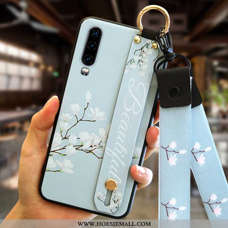 Hoesje Huawei P30 Bescherming Mode Nieuw Donkerblauw Mobiele Telefoon Hoes All Inclusive Donkerblauw