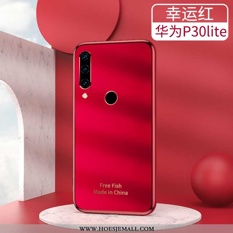 Hoesje Huawei P30 Lite Super Dun Hoes Mobiele Telefoon Nieuw Zacht Trend Grijs