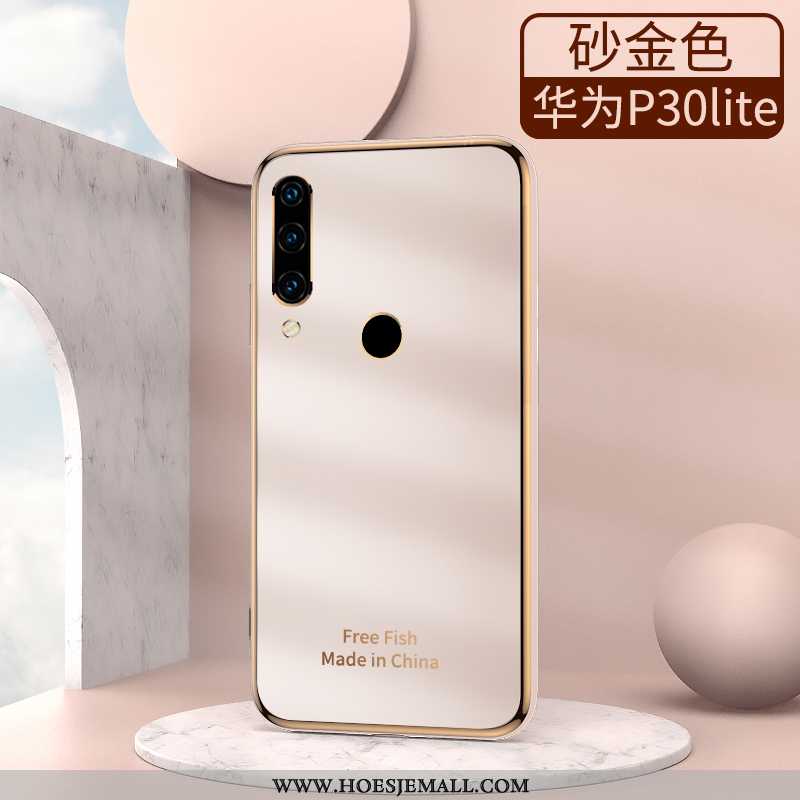 Hoesje Huawei P30 Lite Super Dun Hoes Mobiele Telefoon Nieuw Zacht Trend Grijs