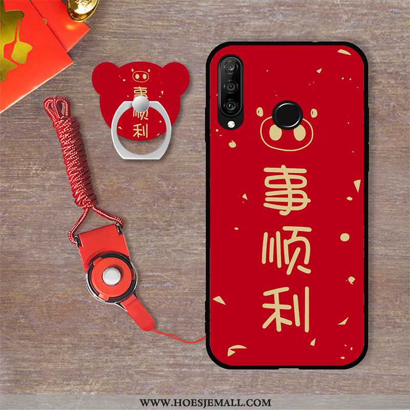 Hoes Huawei P30 Lite Xl Trend Mobiele Telefoon Nieuw Rood All Inclusive Hoesje