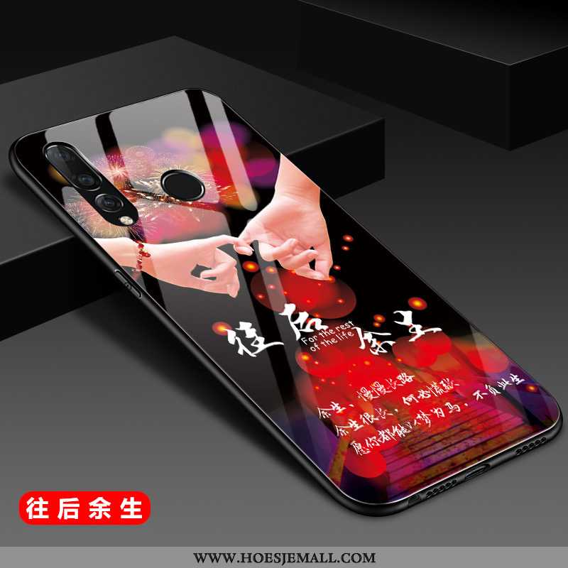 Hoes Huawei P30 Lite Xl Persoonlijk Scheppend Bescherming Trend Hoesje Purper