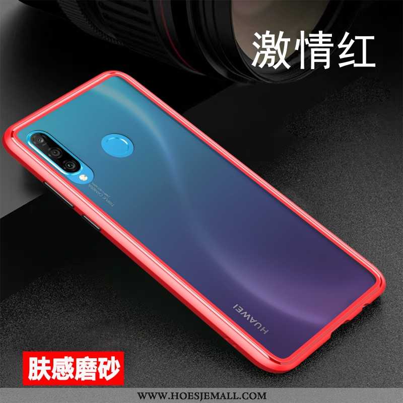 Hoesje Huawei P30 Lite Xl Super Dun Schrobben Mobiele Telefoon Hoes Scheppend Persoonlijk Witte