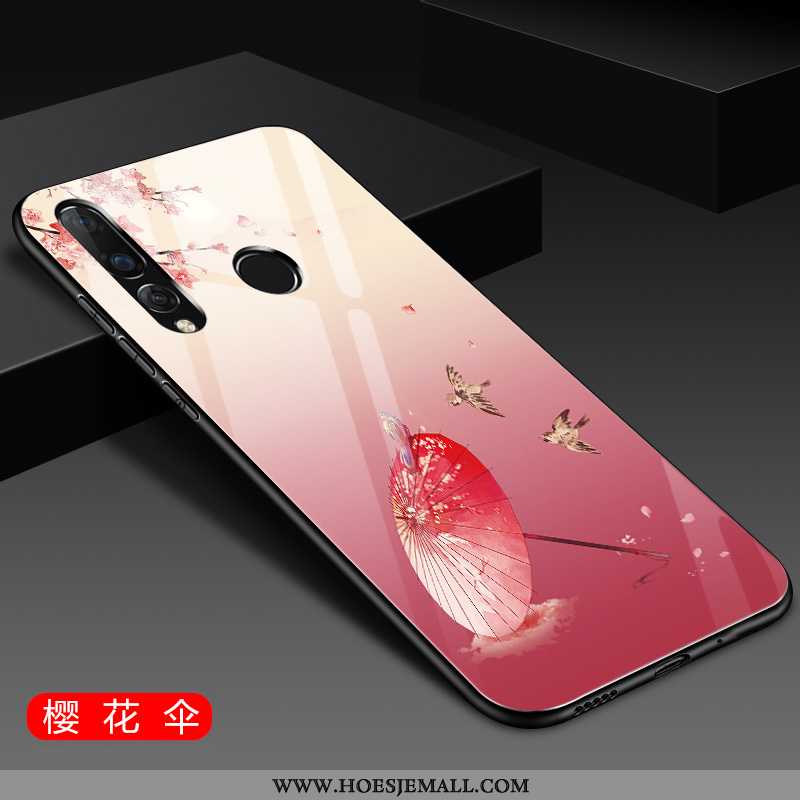 Hoes Huawei P30 Lite Xl Glas Mode Wit Anti-fall Vers Trend Witte