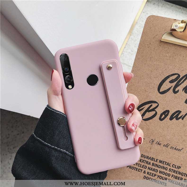 Hoes Huawei P30 Lite Xl Siliconen Bescherming Roze Zacht Snoep Kleur Trend Super